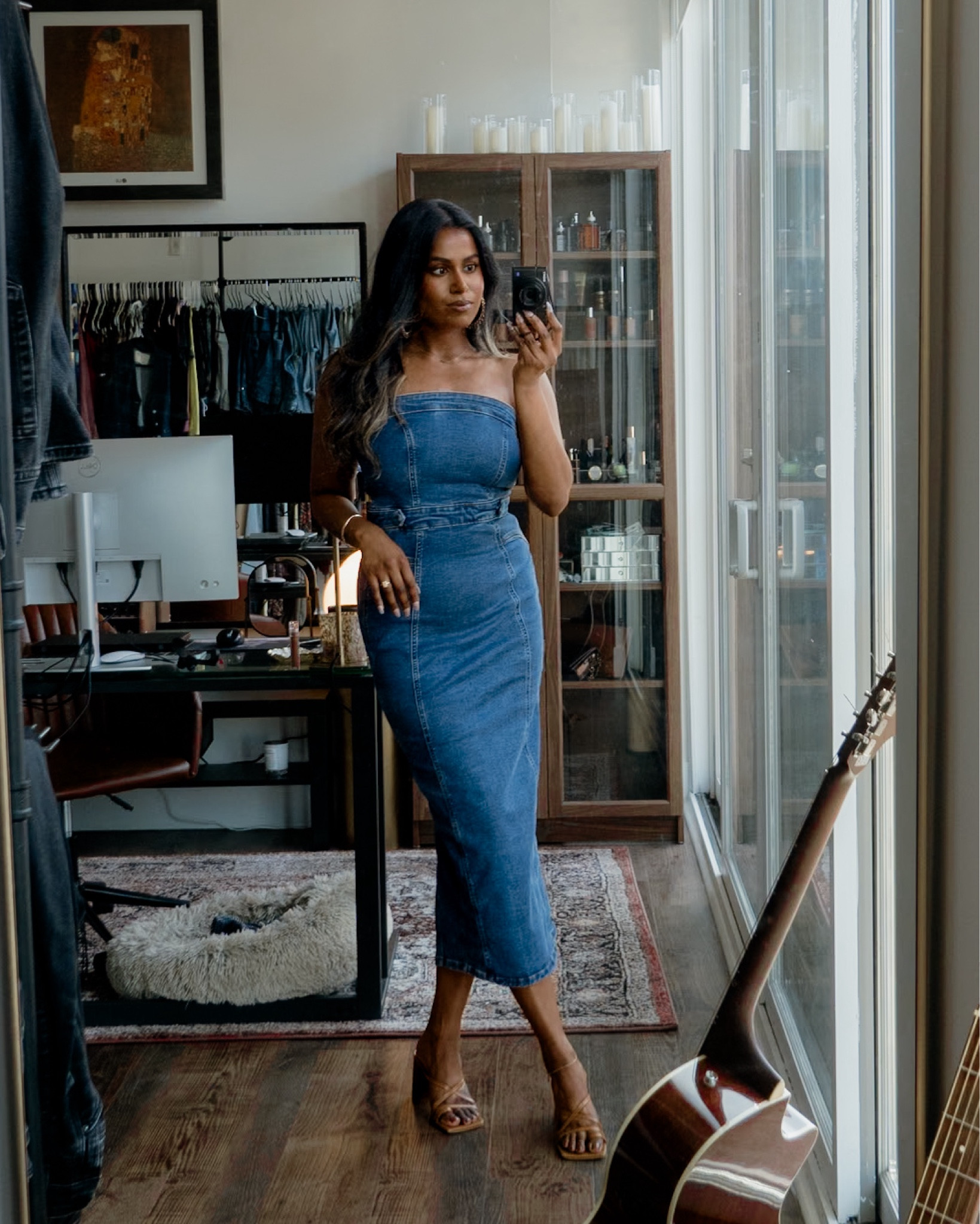 the perfect denim dress  

#LTKStyleTip #LTKSeasonal #LTKMidsize