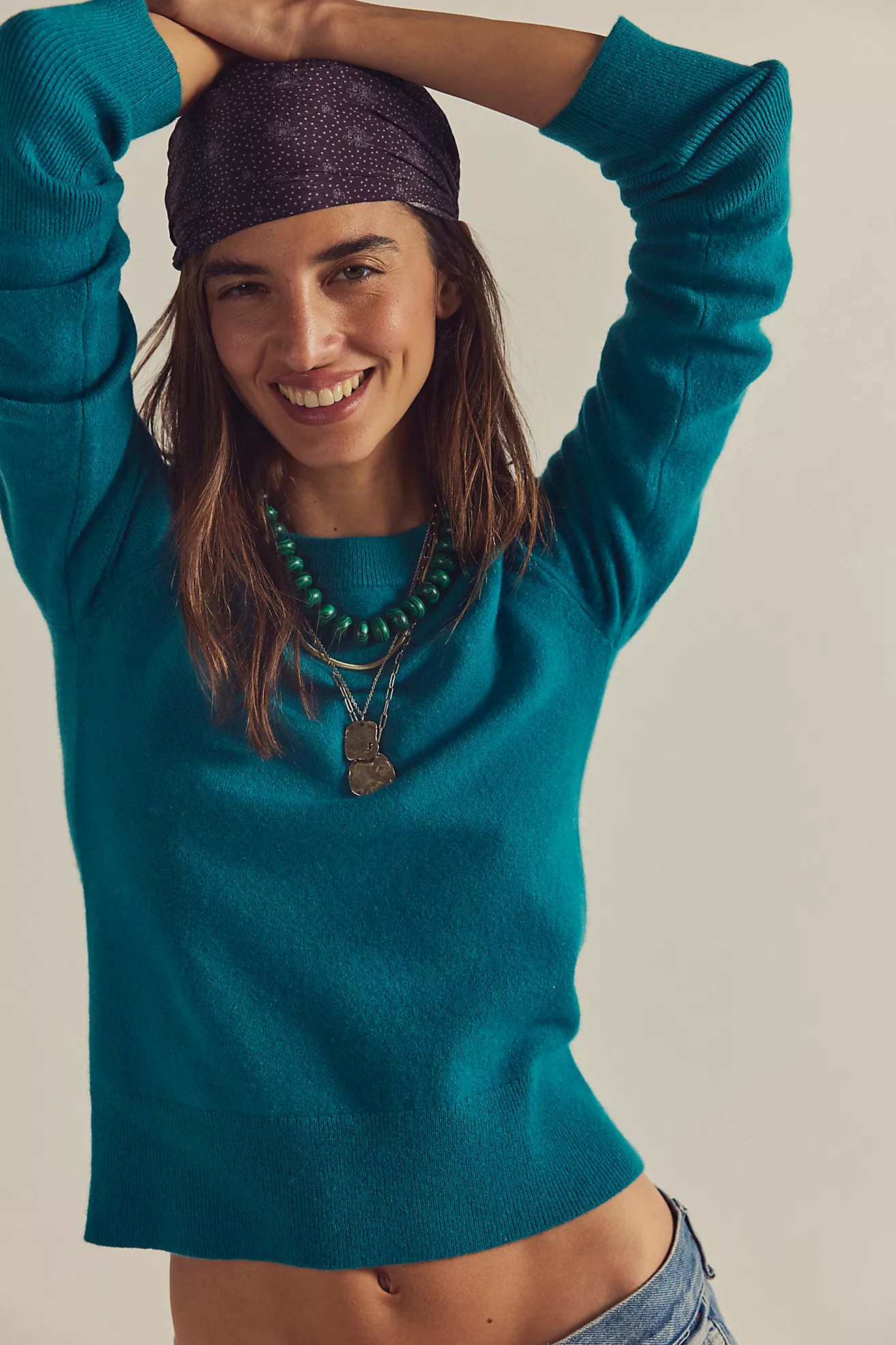 Malibu Cashmere Crewneck Sweater | Free People (Global - UK&FR Excluded)