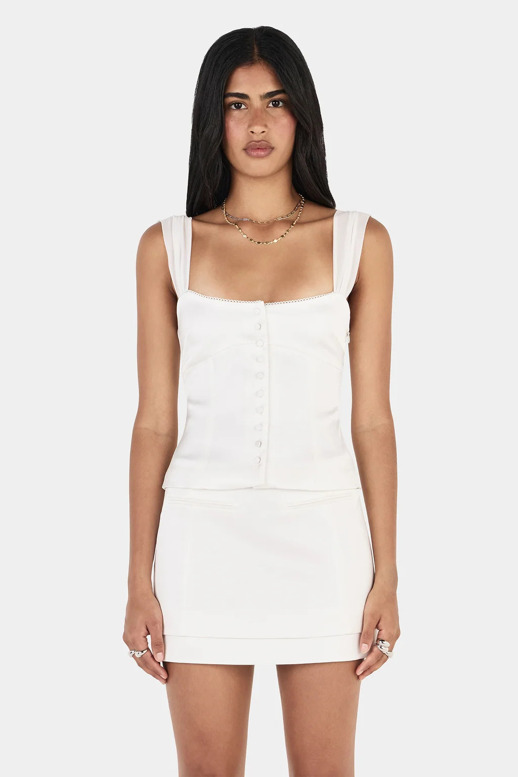 Georgie Corset Pearl | Hansen and Gretel