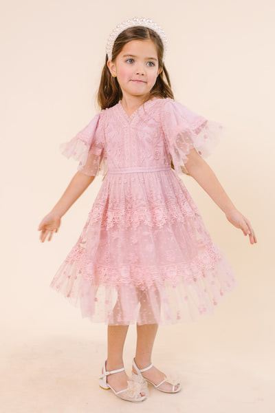 Mini Jules Dress in Pink | Ivy City Co