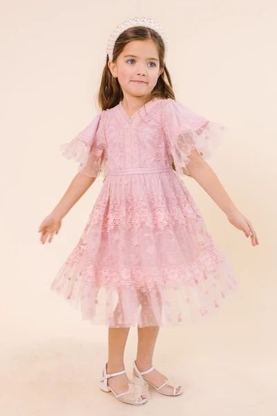 Mini Jules Dress in Pink | Ivy City Co