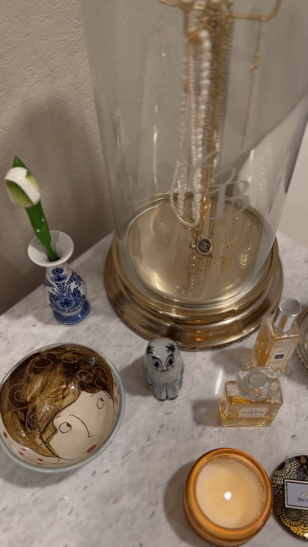 One of my favorite corners of our home 🫶🏻 When I get ready in the morning I love seeing treasures from trips around the world that hold special memories! 

#LTKHome
