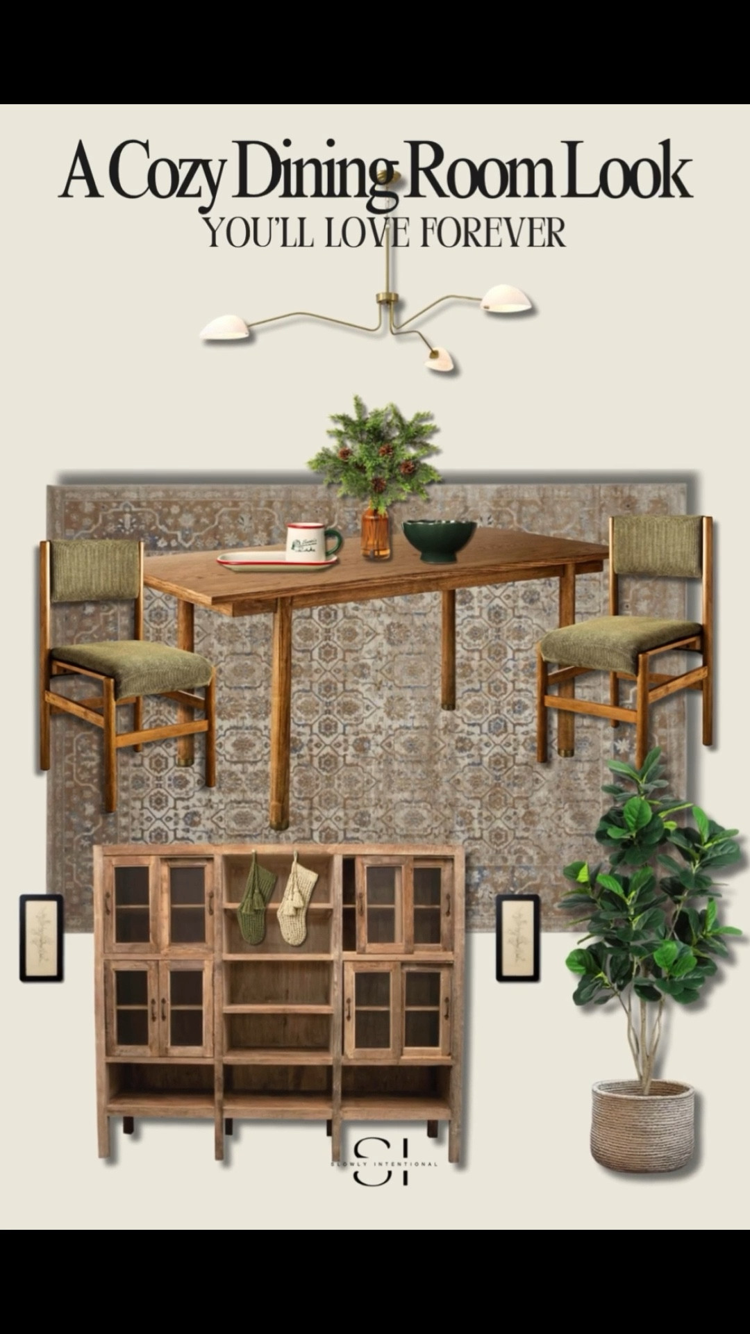 This dining setup is giving all the cozy, intentional home vibes — and it’s all from Target! The warm wood tones, olive green chairs, and that patterned rug make it feel timeless and lived-in (without spending a fortune). I love how easy Target makes it to mix modern and vintage-inspired pieces that actually feel like home. Every item here brings that “slow living” feel — perfect for dinner with friends or a quiet morning coffee.

#LTKSeasonal #LTKHome