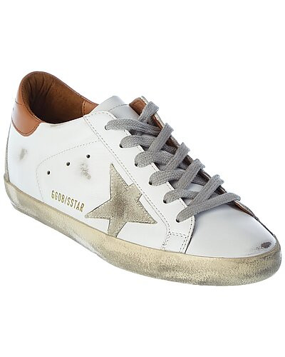 Golden Goose Superstar Leather Sneaker | Gilt