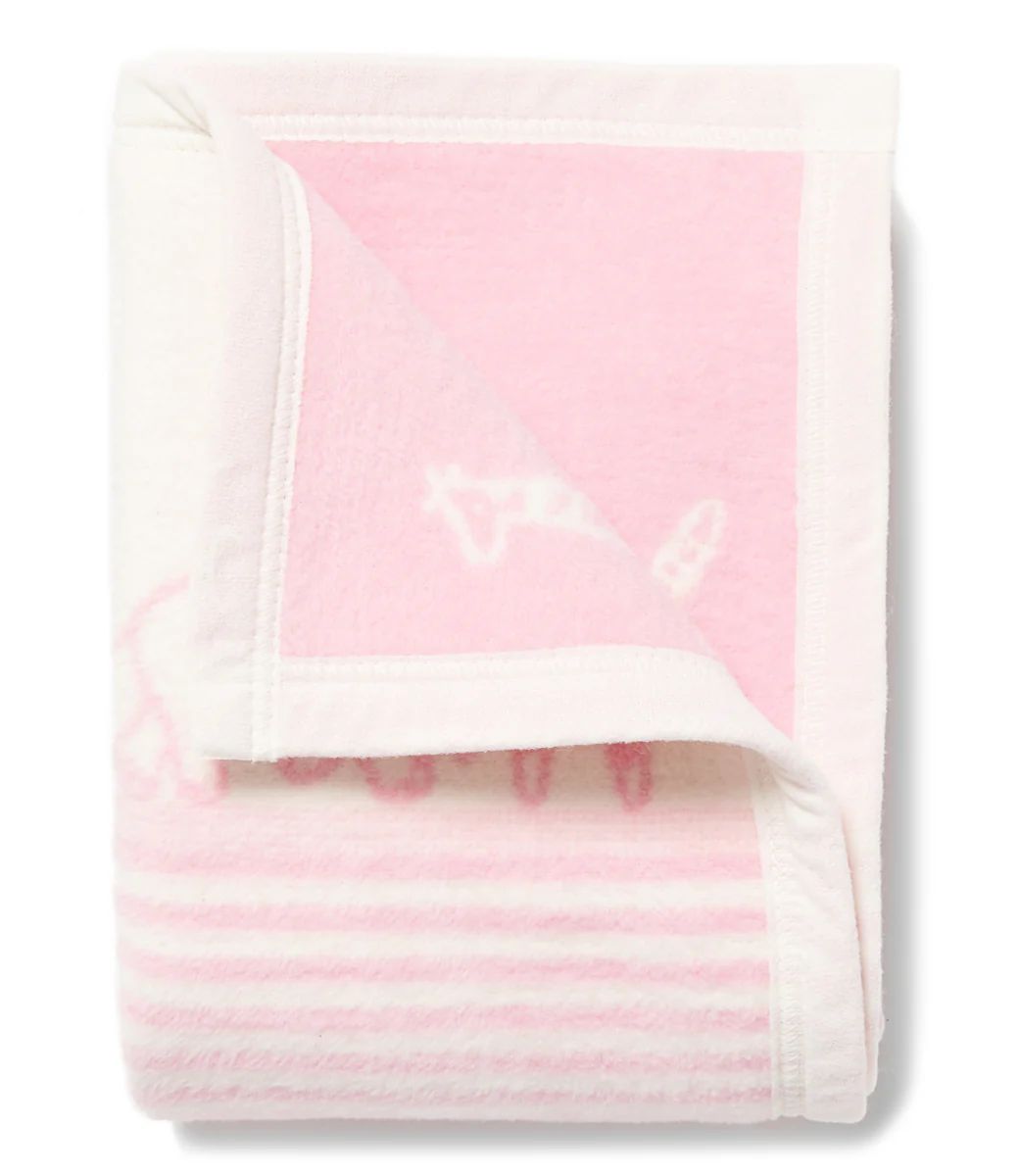 Jungle Walk Pink Mini Blanket | ChappyWrap