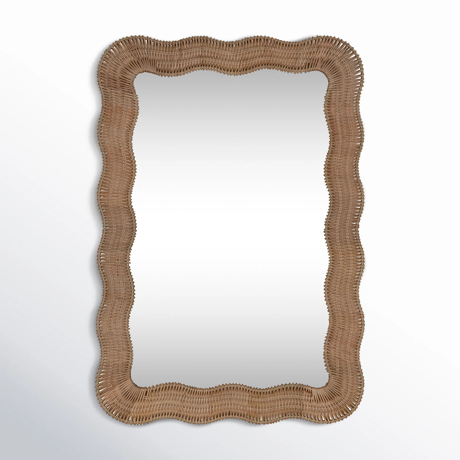 Erin Gates by Cooper Classics Erin Gates by Cooper Classic Scalloped Linden Accent Mirror & Revie... | Wayfair North America