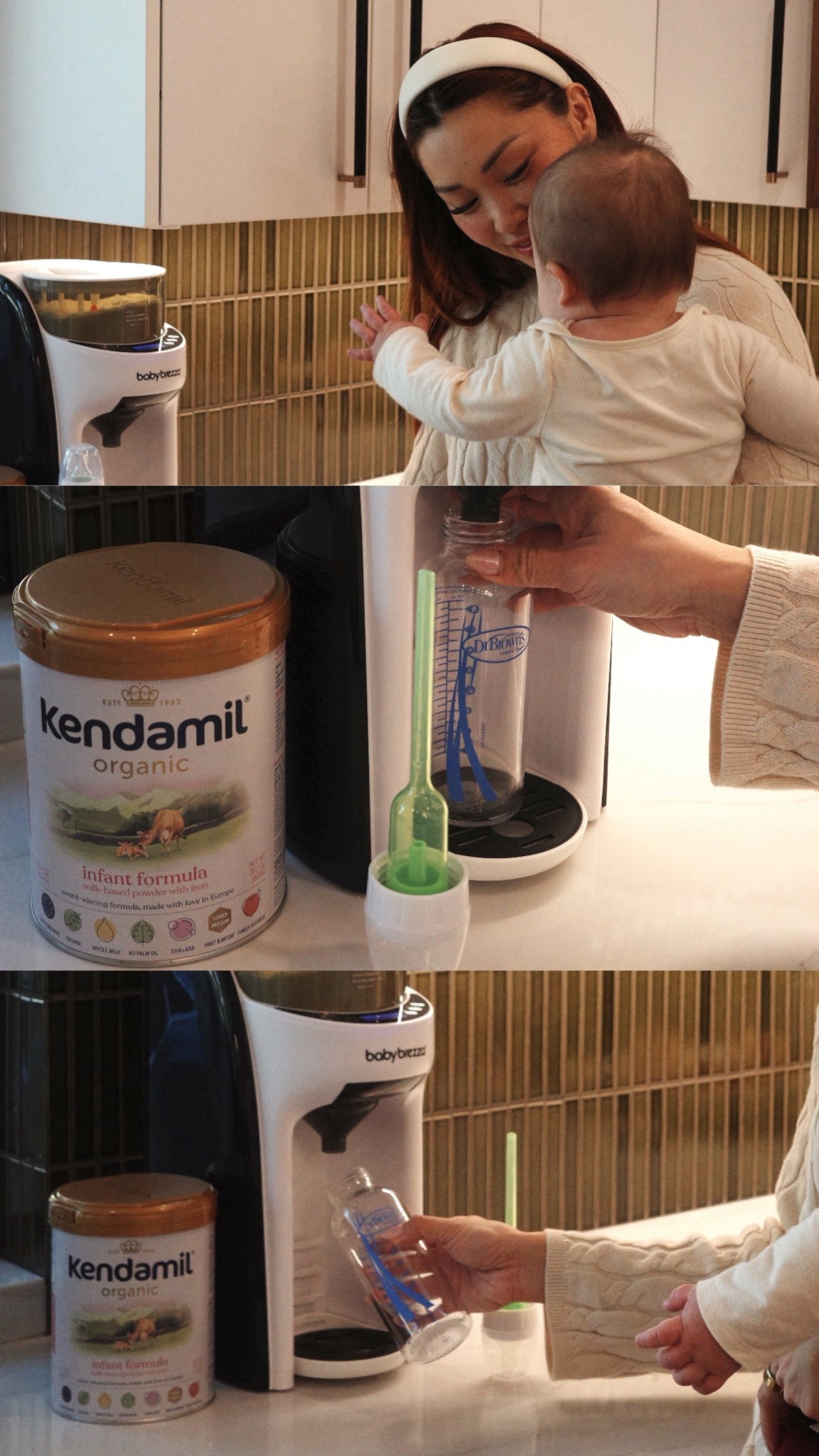 #ad From EBF, to combo feeding, to full formula, @drbrowns @kendamil.usa @babybrezza @target have been through it with me. I could not be more grateful to find the right support for my feeding journey for both kids! #BabyBrezza #MyDrBrownsBaby #KendamilPartner #TargetPartner #HappyFeeding #EveryFeedYourWay #ComboFeeding 

#LTKmomlife #LTKBaby