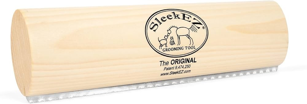 SleekEZ Deshedding Grooming Tool | Horse Brush for Horse Grooming Kit | Pet Hair Removal Tool | C... | Amazon (US)