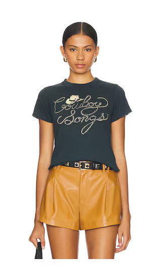Cowboy Songs Vintage Tee in Vintage Black | Revolve Clothing (Global)