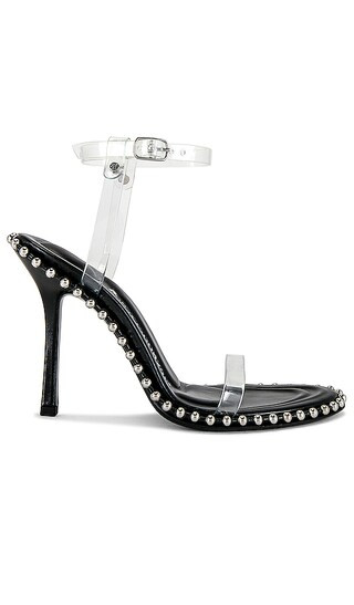 Nova 105 Ankle Strap Sandal in Black | Revolve Clothing (Global)
