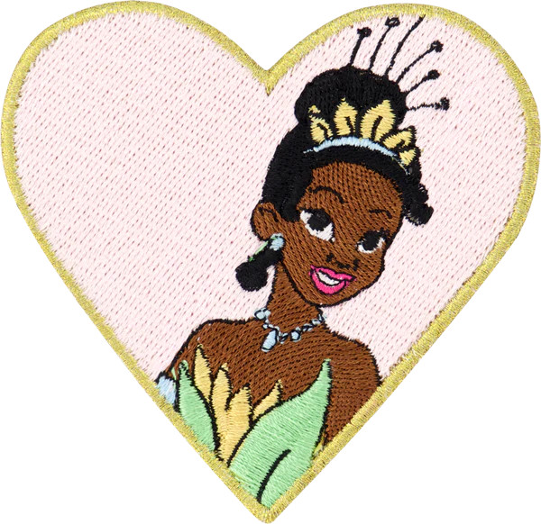 Disney Princess Tiana Heart Patch | Stoney Clover Lane