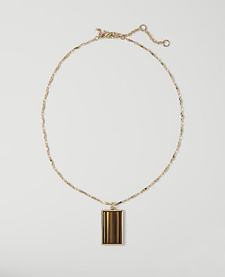 Ann Taylor Topaz Pendant Necklace | Ann Taylor