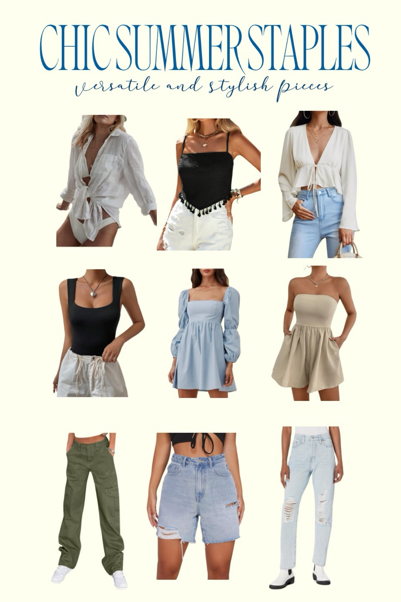 These summer outfits are what your wardrobe is missing! ☀️🕶️

#LTKSeasonal