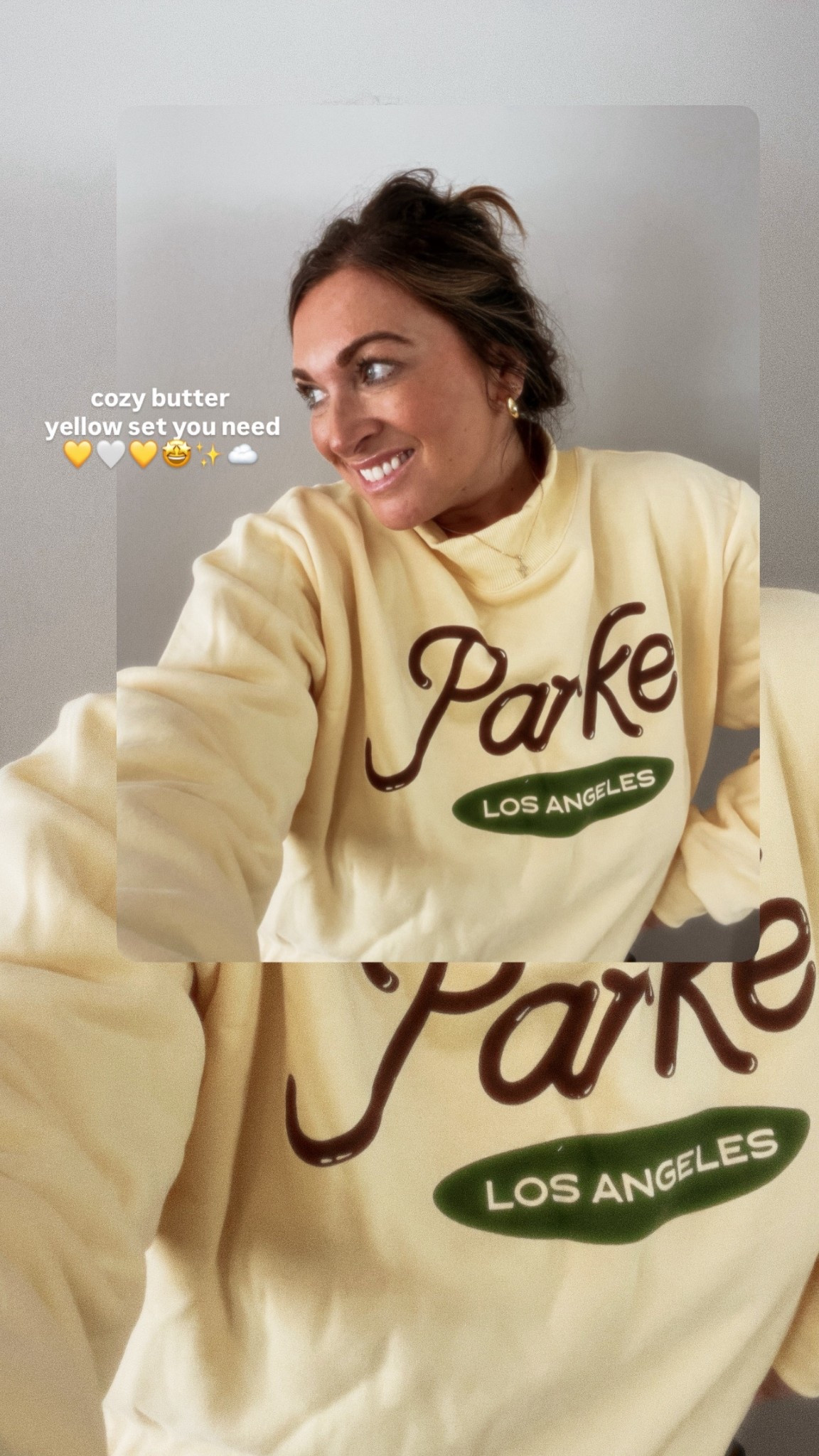 Butter yellow cozy set 
+
Target x Parke collab 
Travel outfit 
Spring x Summer cozy 2 piece set 
Parke set & sweatshirt 

#LTKTravel #LTKootd #LTKselfcare
