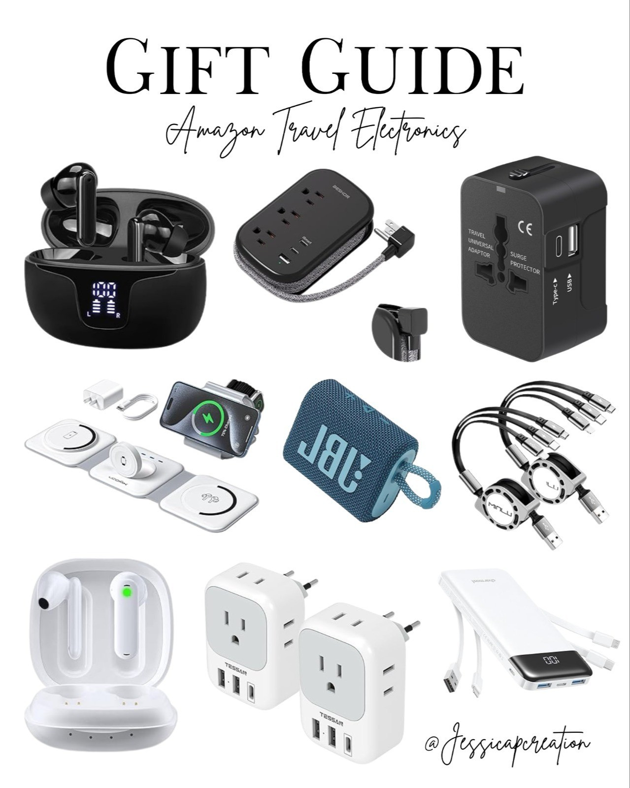 Packing smart for your next trip? Check out these must-have travel electronics on Amazon! From portable chargers to noise-canceling headphones, we've got you covered. #AmazonTravel #TravelElectronics #TravelEssentials #TechTravel #TravelGear #AmazonFinds

#LTKStyleTip #LTKSaleAlert #LTKTravel