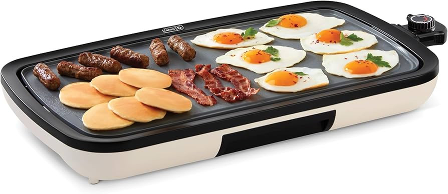 DASH Everyday Ceramic Electric Griddle for Pancakes, Burgers, Quesadillas, Eggs & other on the go... | Amazon (US)