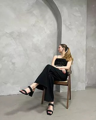 PAILY HEELS BLACK STELLA | DolceVita.com