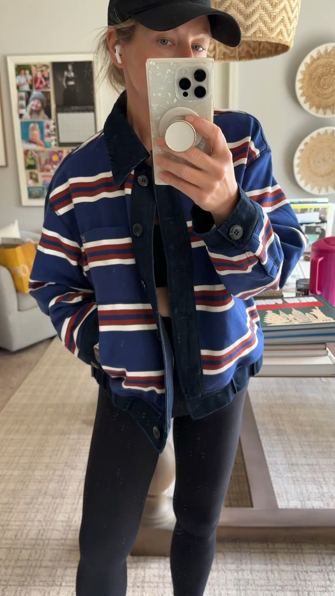 Not styled but had to share that this oversized Americans jacket is an Extra 50% off in the Anthro app!! Now more than.$100 off. 5’3” in the regular XS.

#LTKOver40 #LTKPetite #LTKSaleAlert