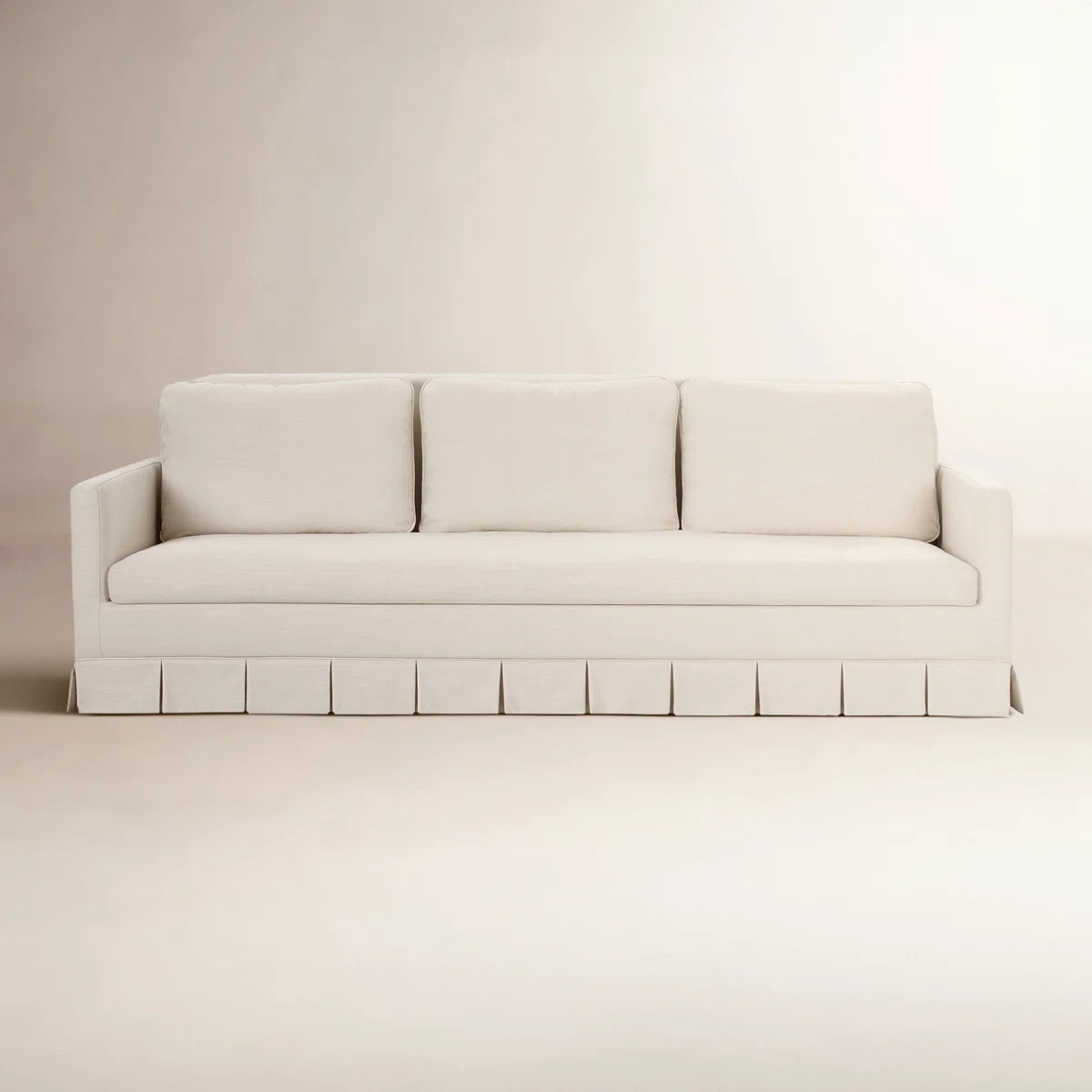 Gillian Segal for Moe's Pellicano 98'' Skirted Bench Sofa | Joss & Main