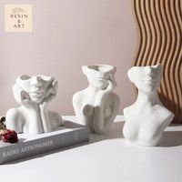 European Style Half Length Face Women Body Art Table Vase For Christmas Gift, Living Room, Dinning I | Etsy (US)