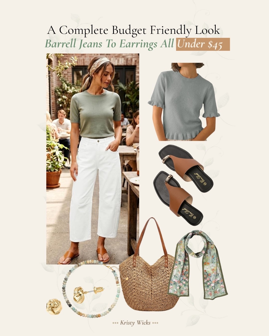 Budget friendly look Under $45! 🤍

#LTKTravel #LTKWorkwear #LTKootd