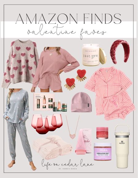 Amazon Finds- Valentine finds! So many fun finds from cute pajamas, sweaters, gifts and more!! Snag them all on Amazon!



#LTKunder50 #LTKbeauty #LTKsalealert