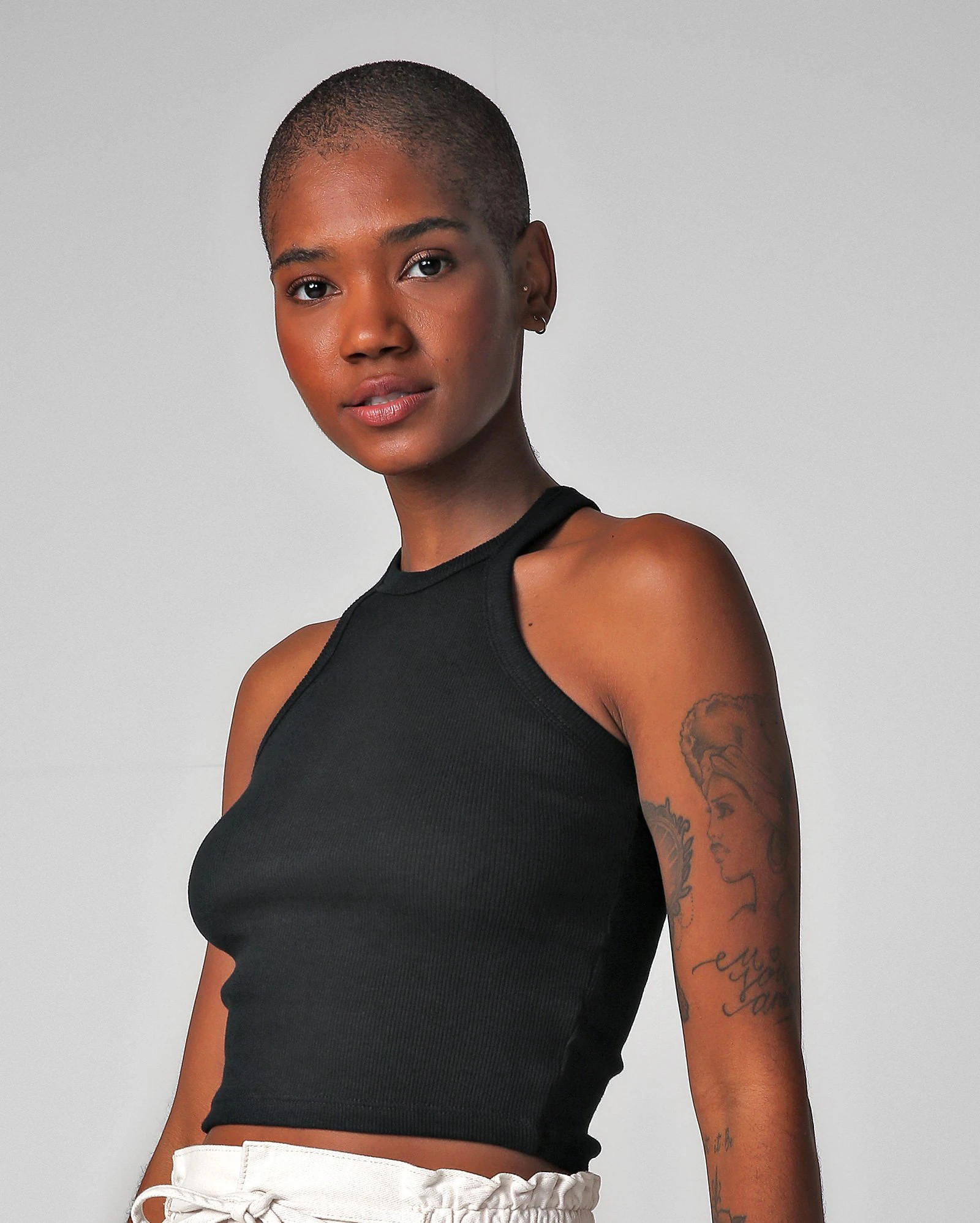 Regata cropped canelada - Preto |  Pool Basics by Riachuelo | Riachuelo (BR)