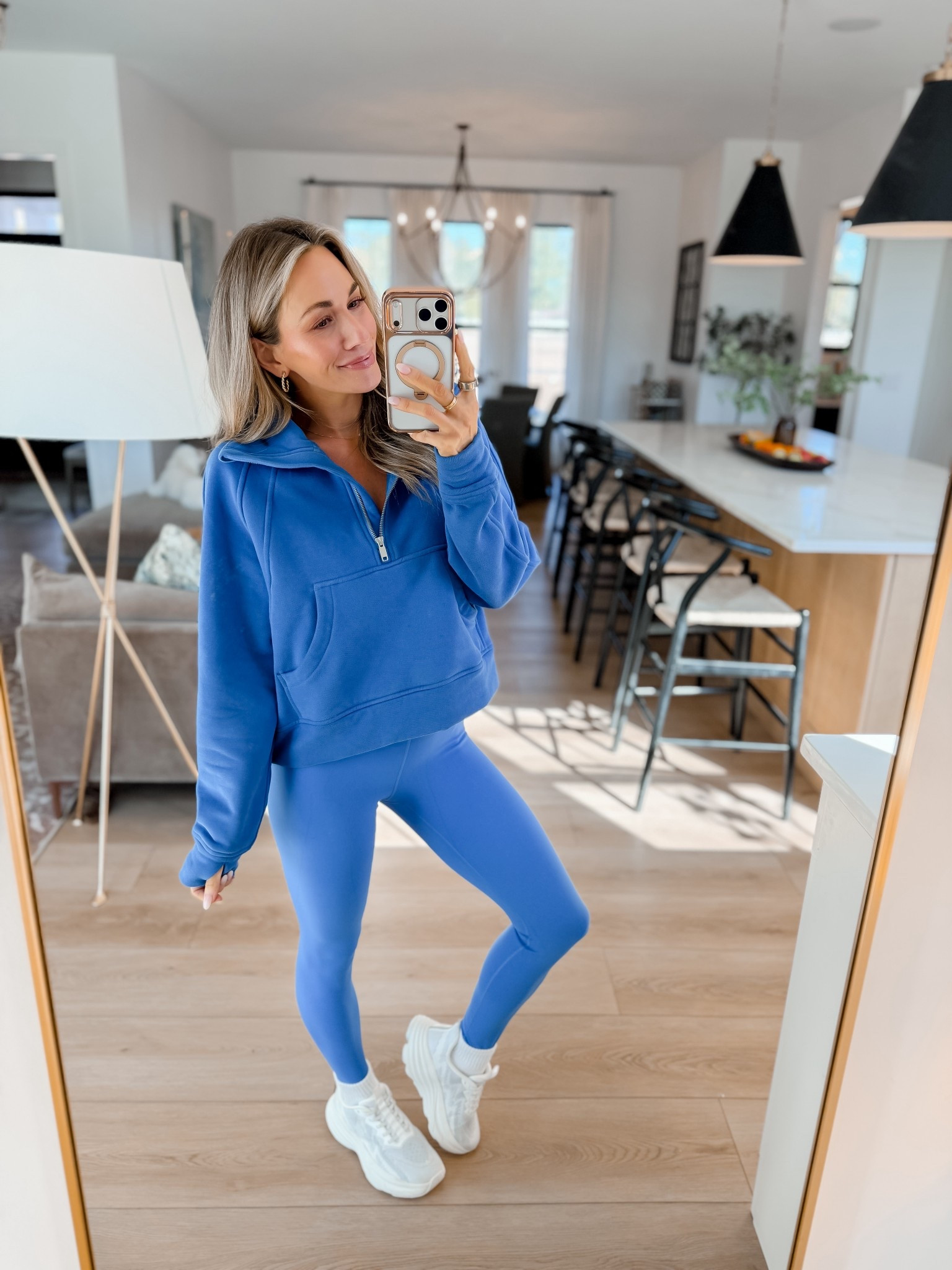 Amazon Spring Activewear Outfit! // I’m 5’3 wearing a small pullover and xs leggings! Shoes run tts.

#LTKmorningroutine #LTKmomlife #LTKSeasonal