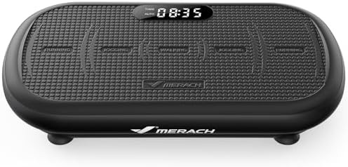 MERACH Vibration Plate Exercise Machine, Vibration Plate 440 Lbs Capacity, Bluetooth and Silicone... | Amazon (US)