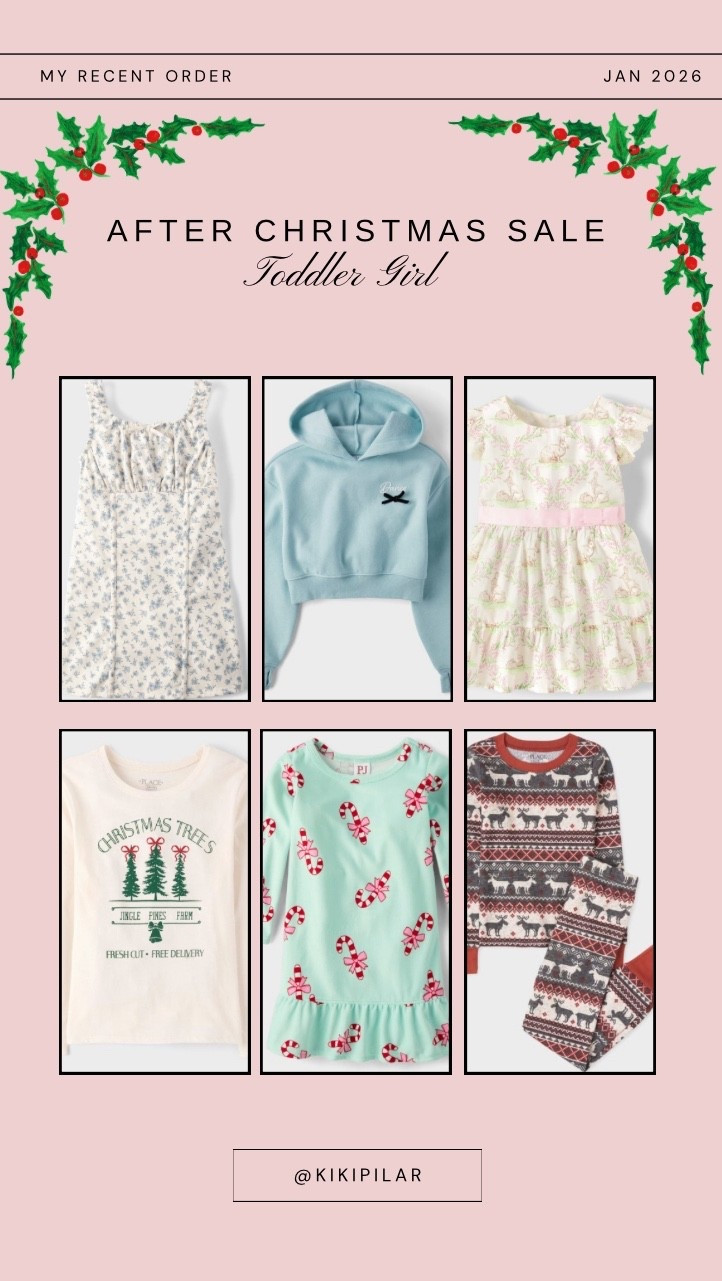 After Christmas sale
What I bought
Recent clothing haul
Toddler girl after Christmas sale
What I bought my daughter on sale
Christmas pjs on sale
Christmas Jammie’s sale
Christmas nightgown on sale
Candy cane nightgown
Dance sweatshirt
Christmas tee on sale
Graphic tees toddler girl
Christmas tee girls
Girls dresses on sale
Easter dress little girl
Easter dress on sale
Girls Easter dress
Girls Christmas pjs
Girls Christmas Jammie’s
Floral dress little girl
Floral dress toddler girl

#LTKSaleAlert #LTKKids #LTKBaby