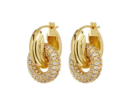 Crystal Hoops - Ahava J | Ahava Jewels