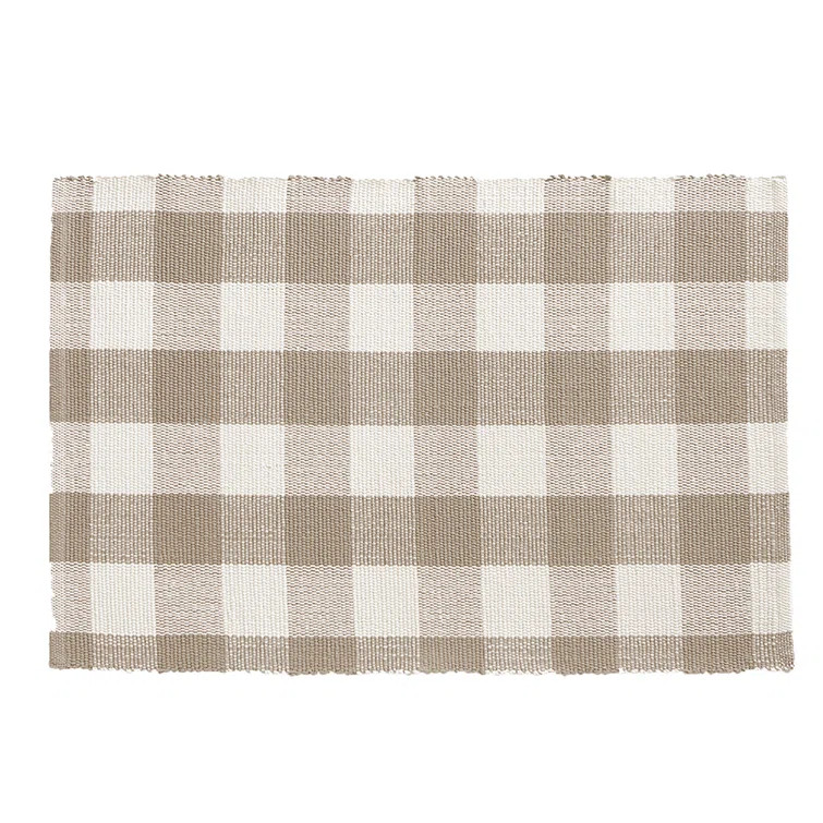 Skookum Farmhouse Living Buffalo Check Kitchen Rug | Wayfair North America