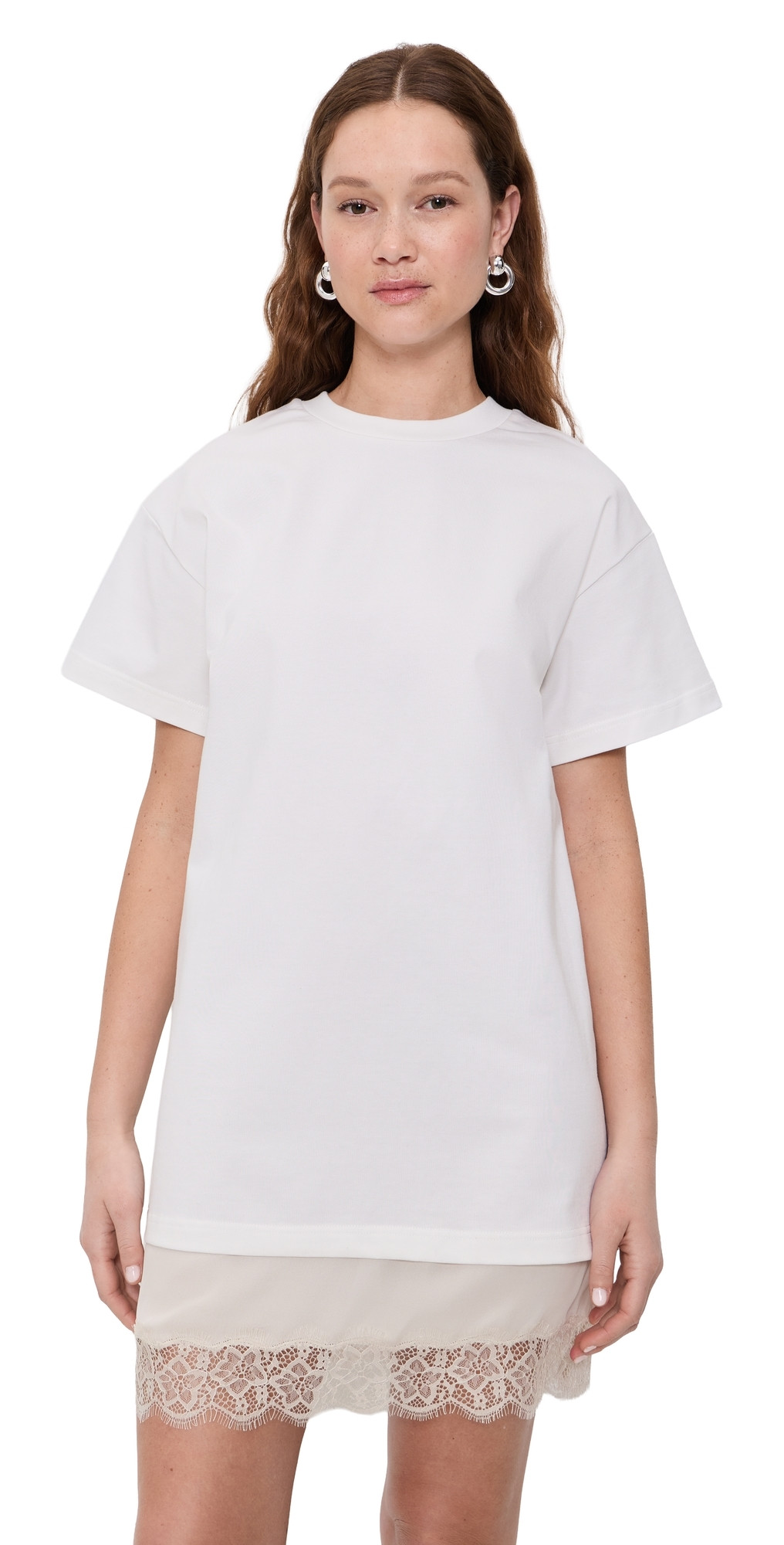 STAUD Grier Dress Ivory XS | Shopbop