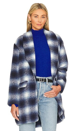 Zoey Jacket in Peacoat | Revolve Clothing (Global)