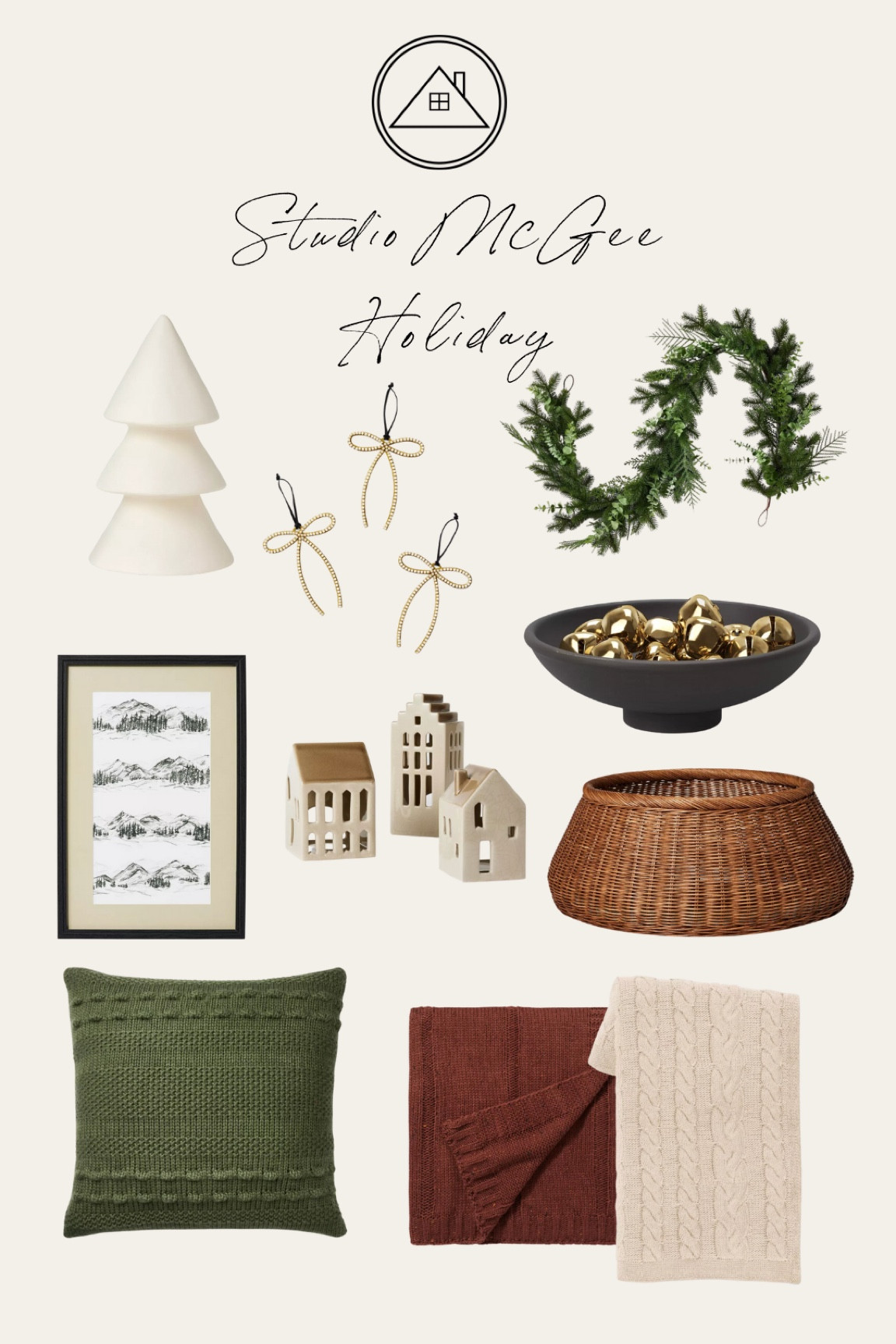 Deck the Halls with Studio McGee's Holiday Collection! 🎄✨ From cozy throws to elegant ornaments, we've rounded up our top picks for a season filled with style and cheer.

#LTKhome #LTKSeasonal #LTKHoliday
