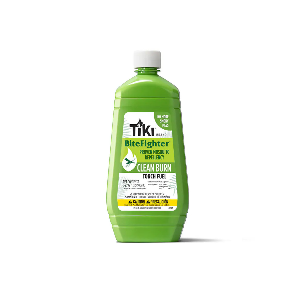 TIKI 32-oz Clean Burn Bitefighter Torch Fuel in Clear | 1218071 | Lowe's