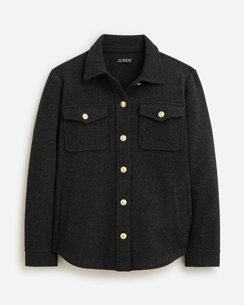 Wool-blend shirt-jacket | J. Crew US