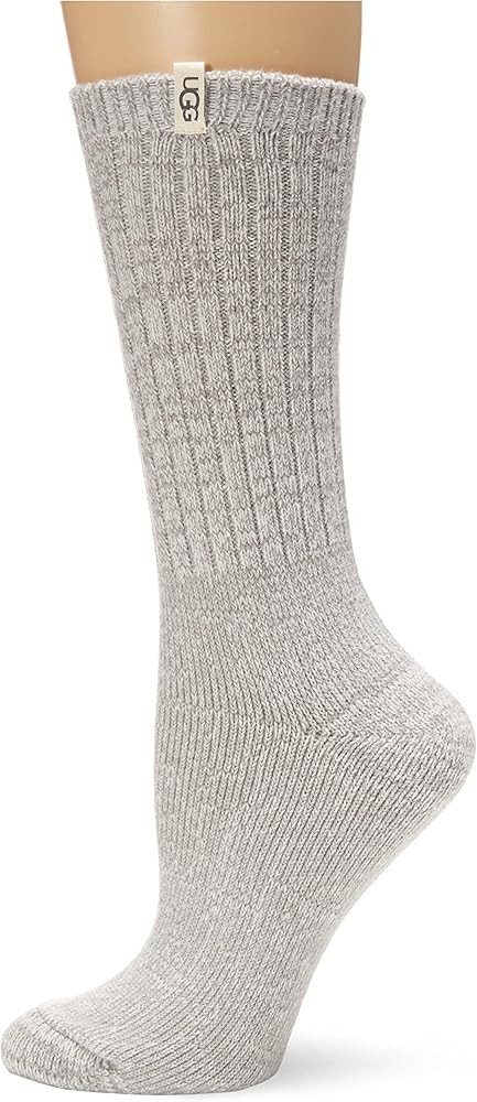 UGG Women's Rib Knit Slouchy Crew Sock | Amazon (US)