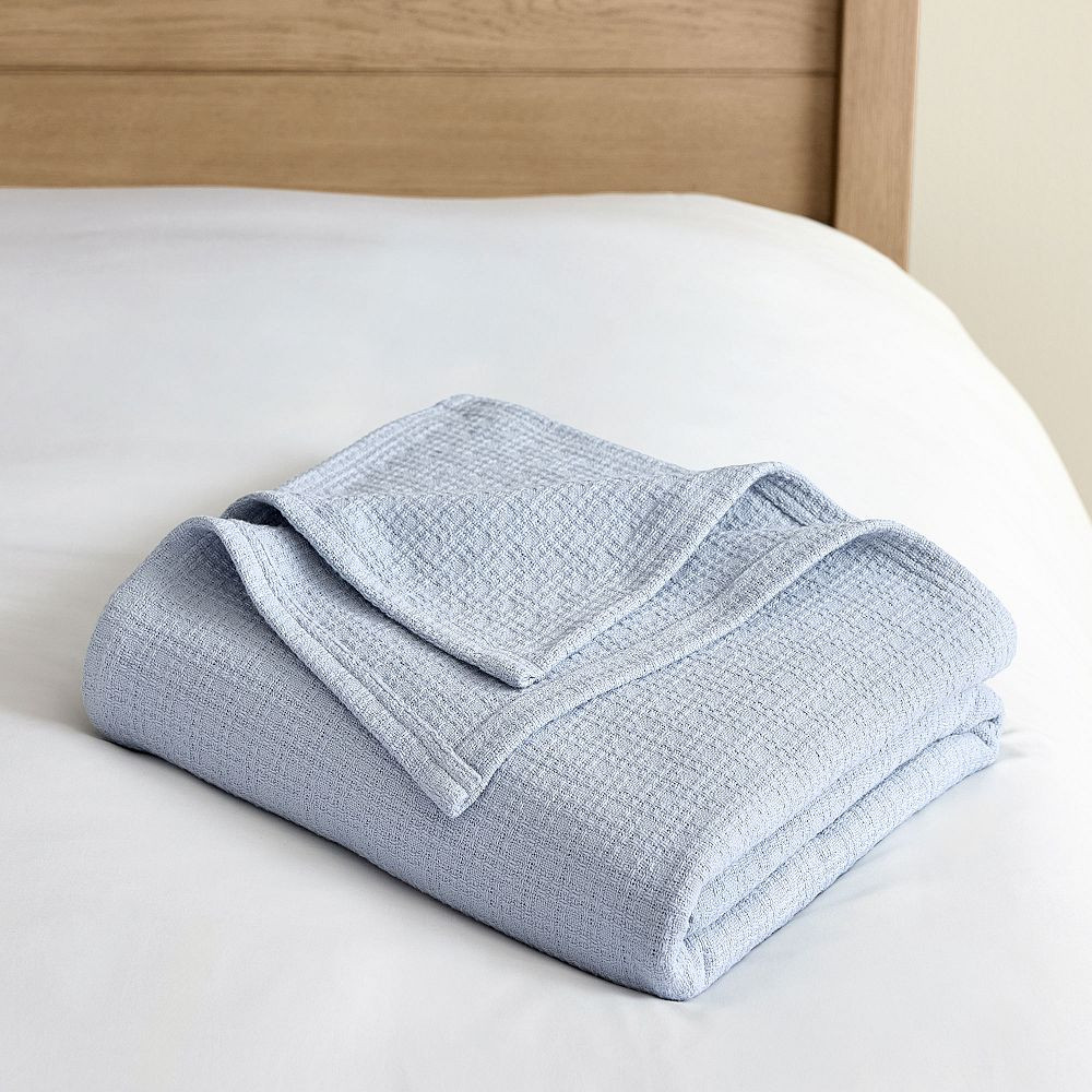 Cotton Woven Bed Blanket | Pottery Barn Teen
