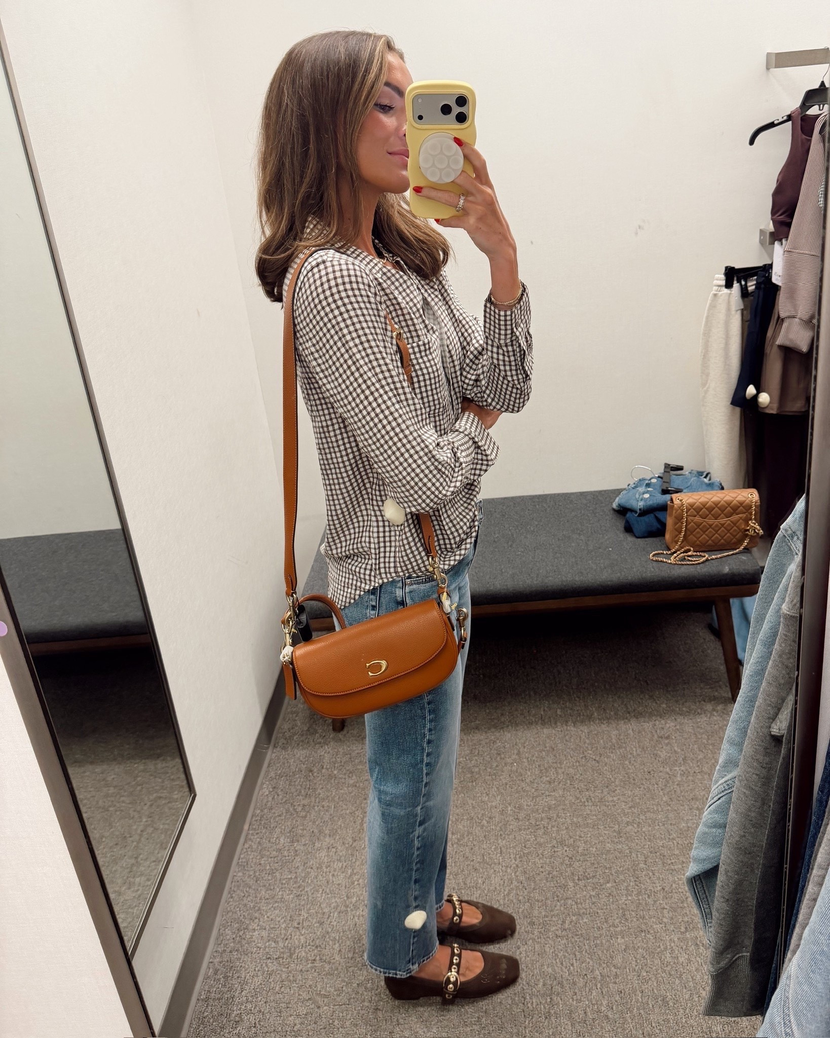 Chic, feminine crossbody you can use for years to come! 🤎 on sale!