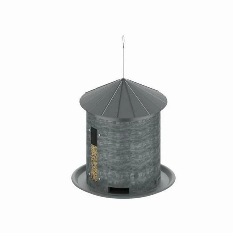 7 lbs Galvanized Silo Seed Feeder | Walmart (US)