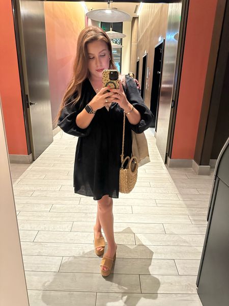 Staycation fit for home
Depot partner dinner at haven conference! Light weight dress, the comfiest platform wedges and woven handbag under $20!

#LTKFind #LTKunder50 #LTKshoecrush