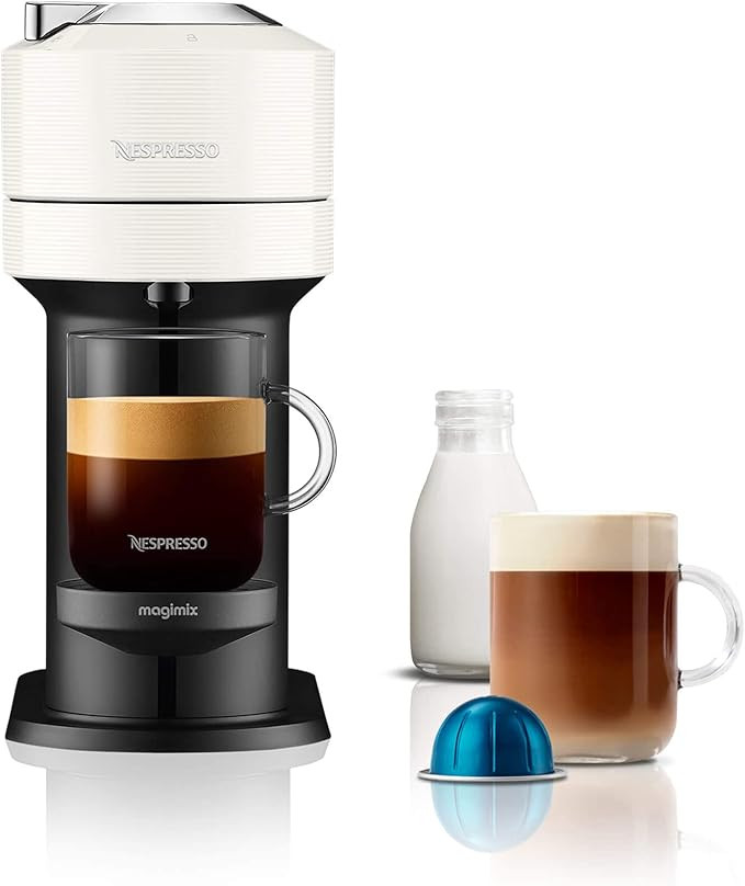 Nespresso Vertuo Next 11706 Coffee Machine by Magimix, Contrast White | Amazon (UK)