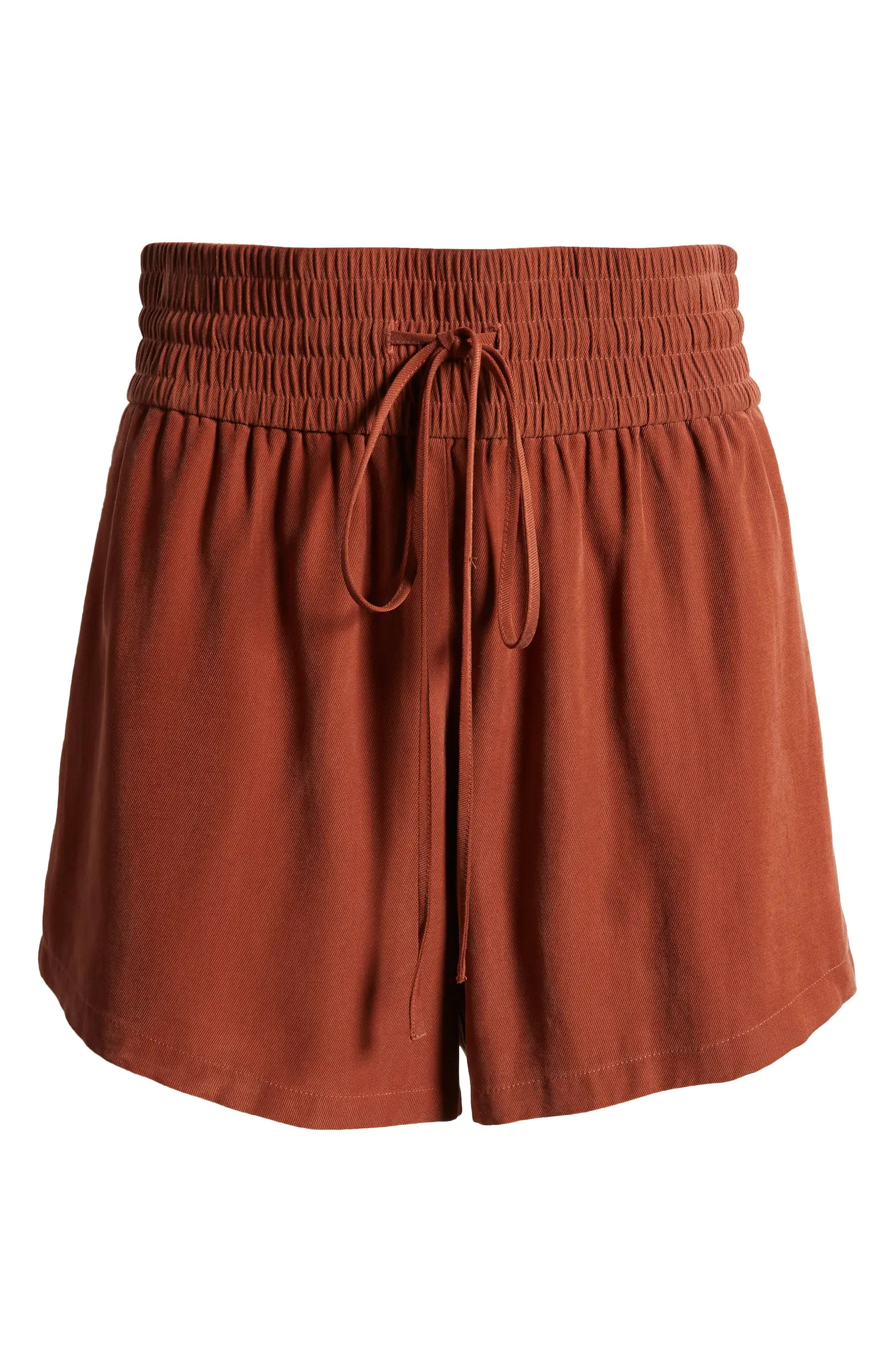 Tie Waist Pull-On Shorts | Nordstrom