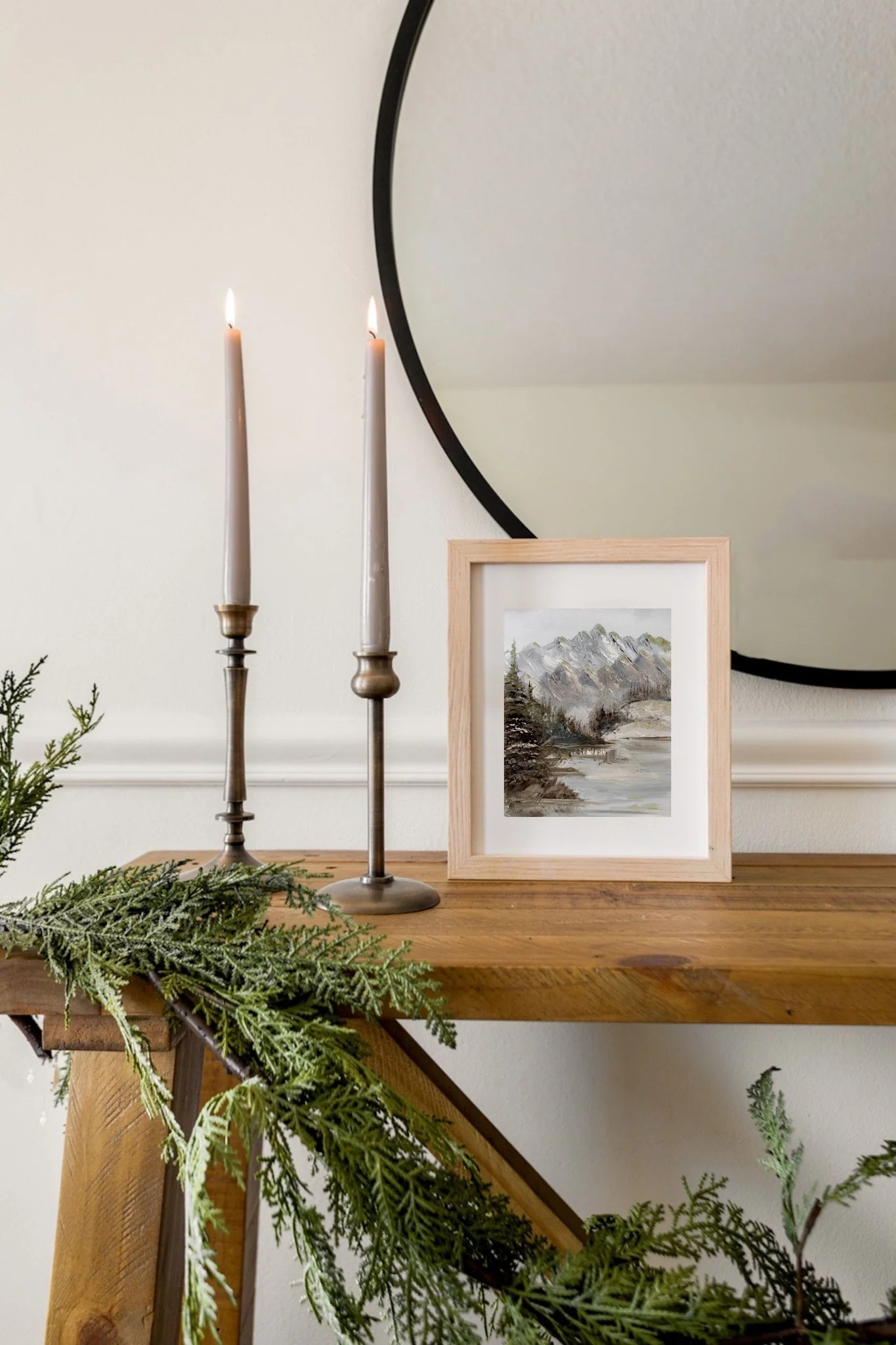 Muted Mountainside | Collection Prints