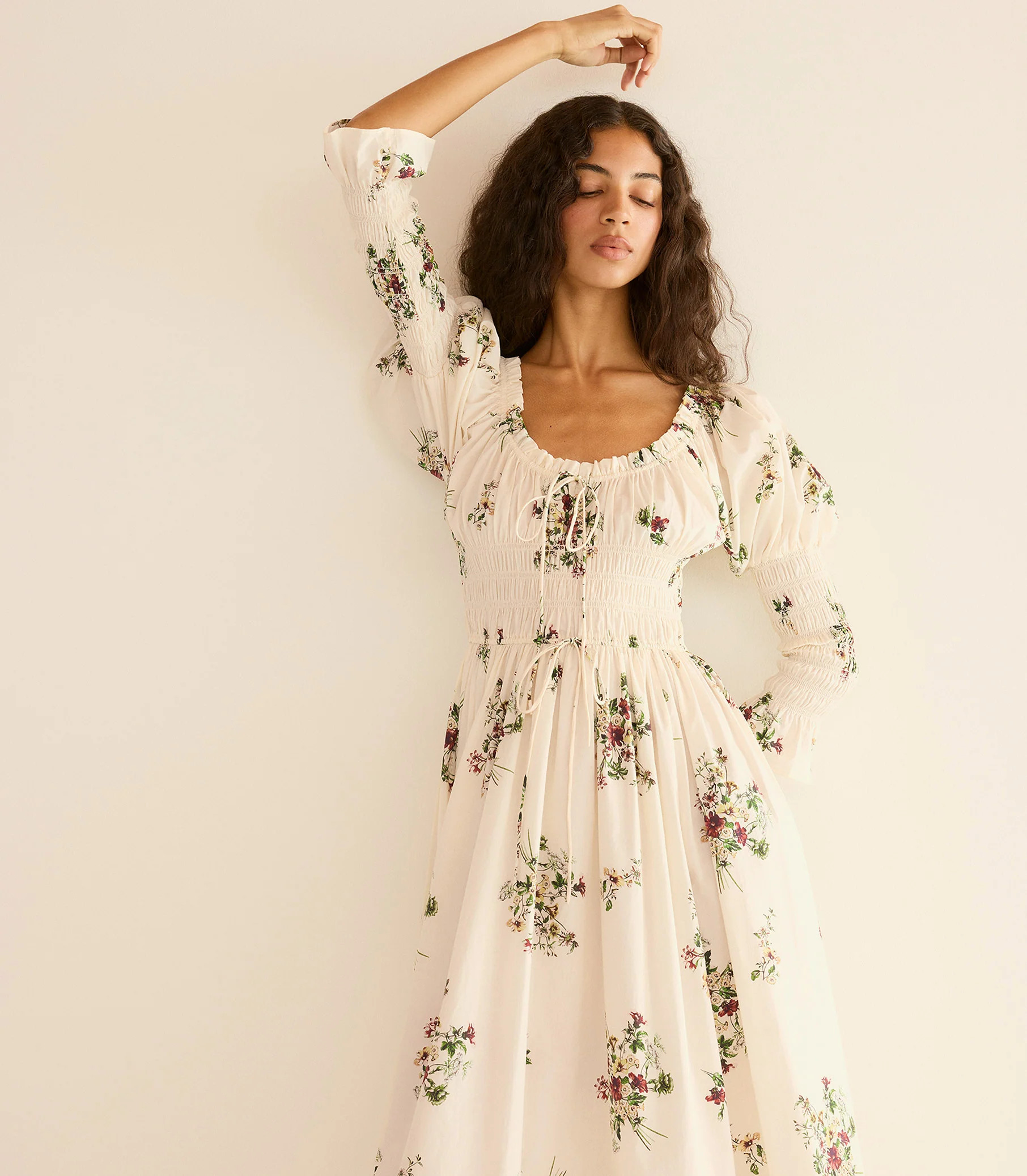 Kaira Dress - Primrose Bouquet | DÔEN | DOEN