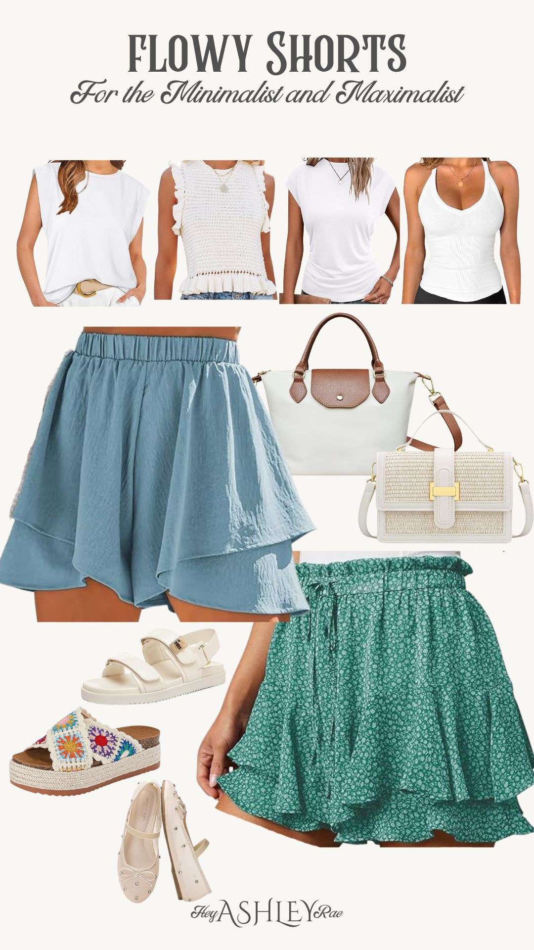 If you don’t love Jean shorts then these flowy shorts are for you! They are almost like a skort! Pair with a simple white top for the perfect easy summer outfit! ☀️

Chunky sandals, summer purse, short sleeve top, wardrobe basic, vacation outfit, summer style, mom outfit, casual outfit, concert outfit, Disney outfitt

#LTKSeasonal #LTKFindsUnder50 #LTKStyleTip