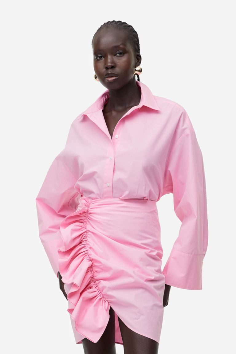 Oversized Cotton Shirt | H&M (US + CA)