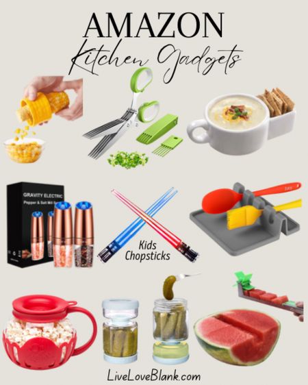 Amazon kitchen gadgets you didn’t know you needed!
Put together in a basket as a house warming gift or enjoy for yourself 
#LTKSeasonal #LTKfamily 

#LTKhome #LTKunder50 #LTKFind