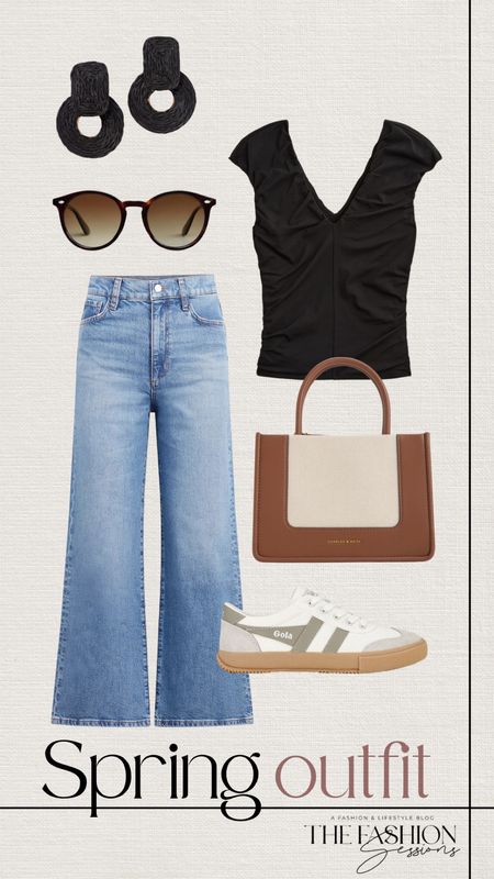 Spring Outfit | Jeans | Neutral Spring Outfit Ideas | Women's Outfit | Fashion Over 40 | Forties I Sandals | Gold | Blouse | Workwear | Accessories | The Fashion Sessions | Tracy

#LTKover40 #LTKshoecrush #LTKstyletip